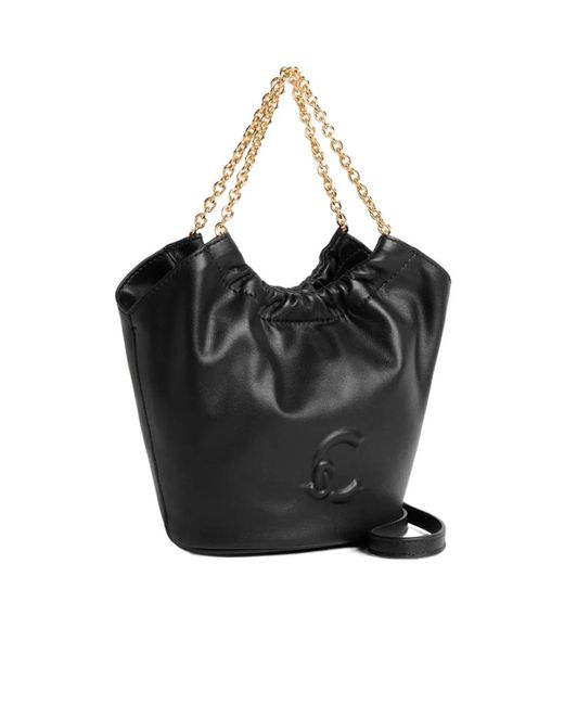 Coccinelle Black Smash Mini Tote Bag