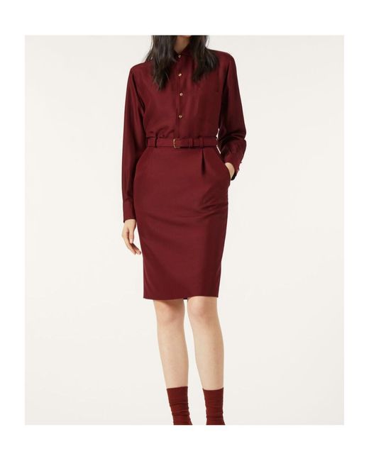 Loro Piana Red André Shirt