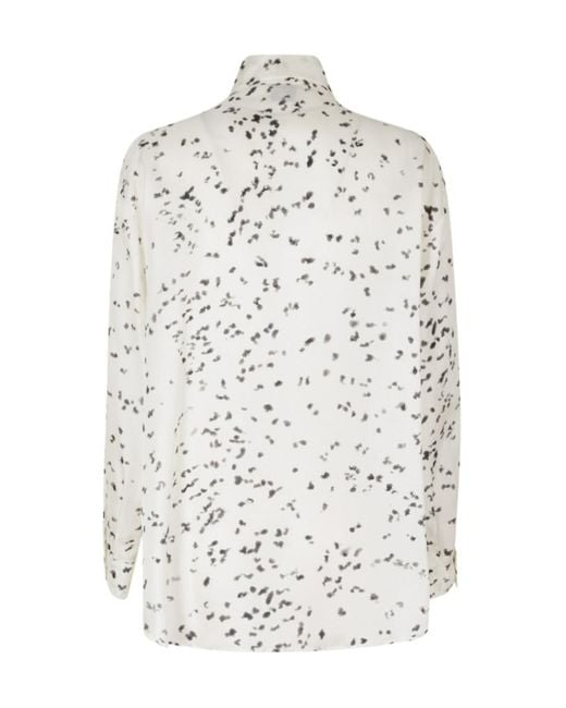 Alysi White Long-Sleeved Shirt