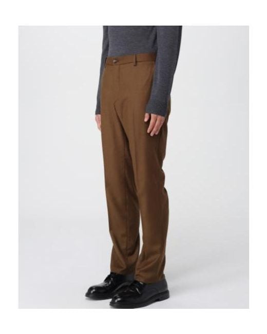 Etro Gray Button Trousers for men