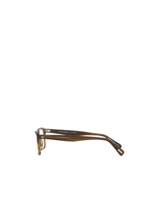 Oliver Peoples White Logo Flat Mirror for men