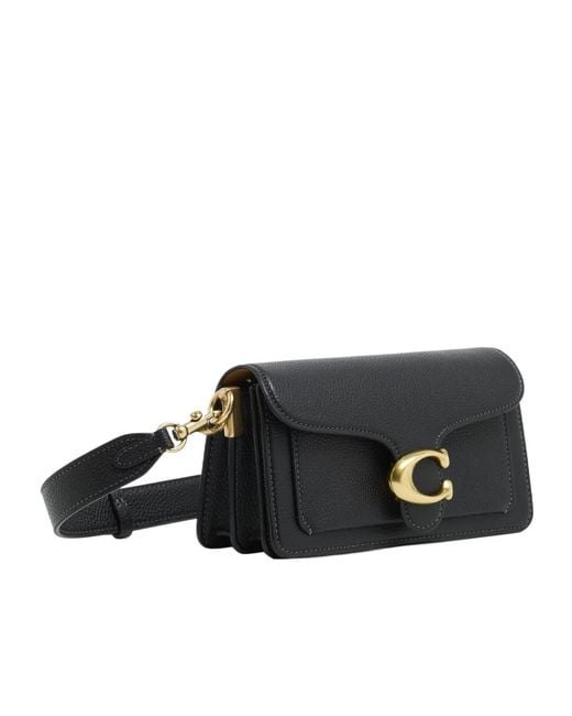 COACH Black Refresh Tabby Shoulder Bag 20