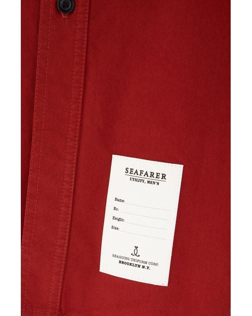 Seafarer Red Cotton Shirt