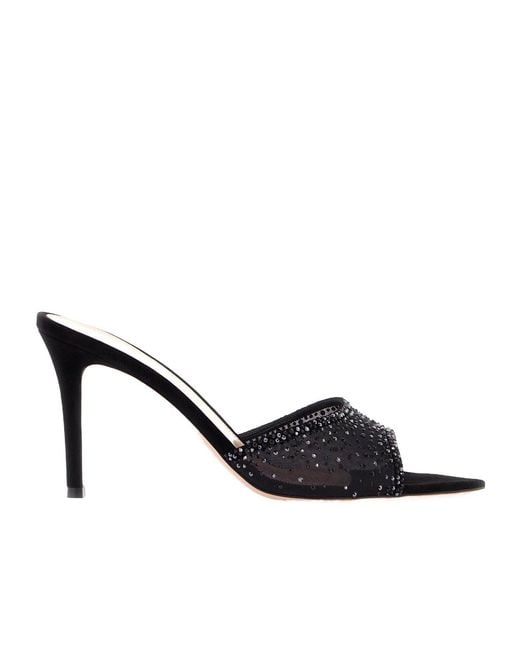 Gianvito Rossi Multicolor Rania Embellsished Heeled Sandals