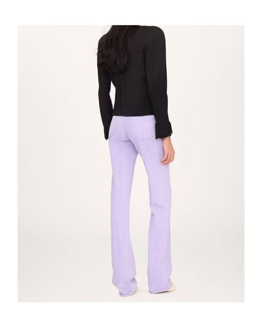 Chloé Blue Chloé Collarless Fitted Jacket