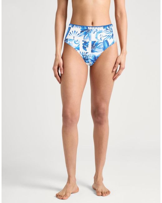 Farm Rio Blue Floral-Print Bikini