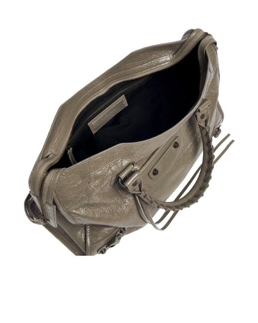 Balenciaga Metallic Le City Bag Medium