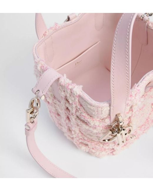 Dior Pink Toujours Vertical Tote Bag
