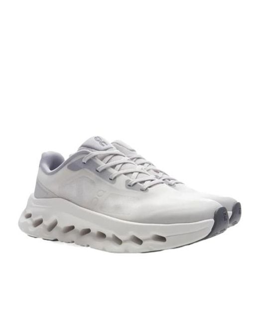 On Shoes Gray Cloudtilt Remix Low-Top Sneakers