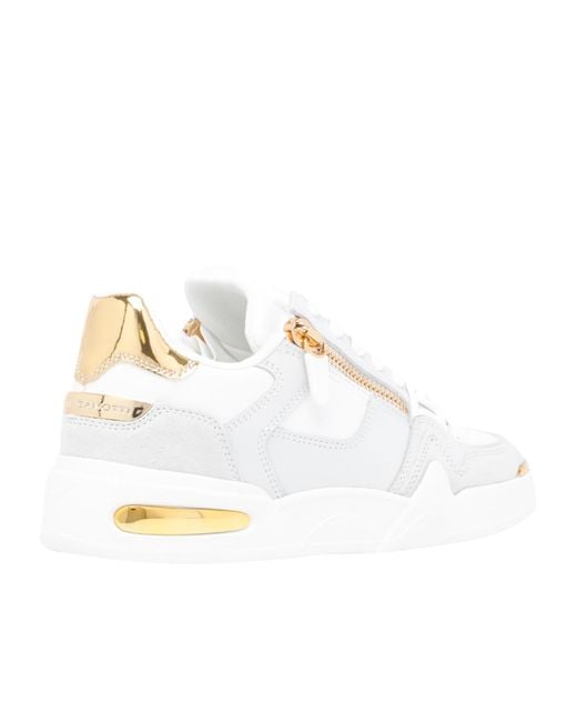 Giuseppe Zanotti White Gz-Ghost Sneakers for men