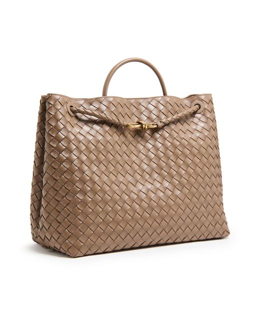 Bottega Veneta Brown Andiamo Large Bag
