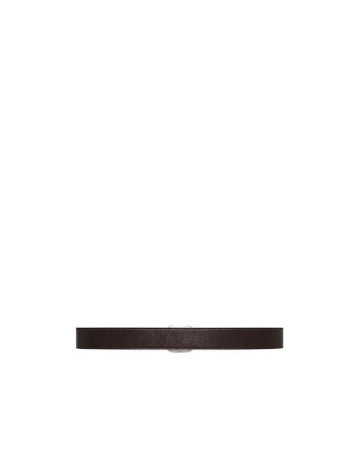 Gucci Black Logo Plaque Belt for men