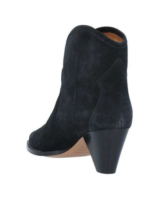 Isabel Marant Black Ankle Boots