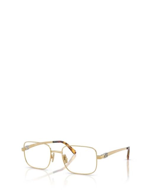 Miu Miu Natural Eyewear Rectangle Frame Glasses