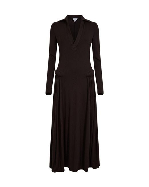Bottega Veneta Black Structured Blazer Dress