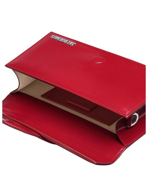 Jacquemus Red The Bambino Large Crossbody Bag