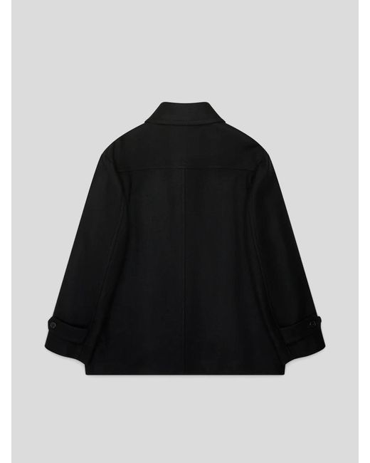 Dries Van Noten Black Long Sleeve Coat for men