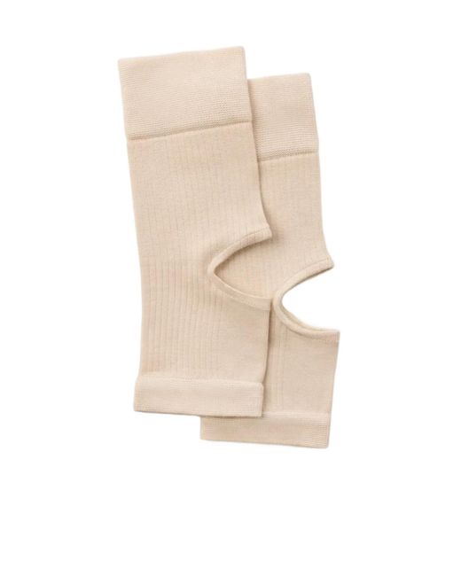 Lemaire Natural Cut-Out Rib Gaiters