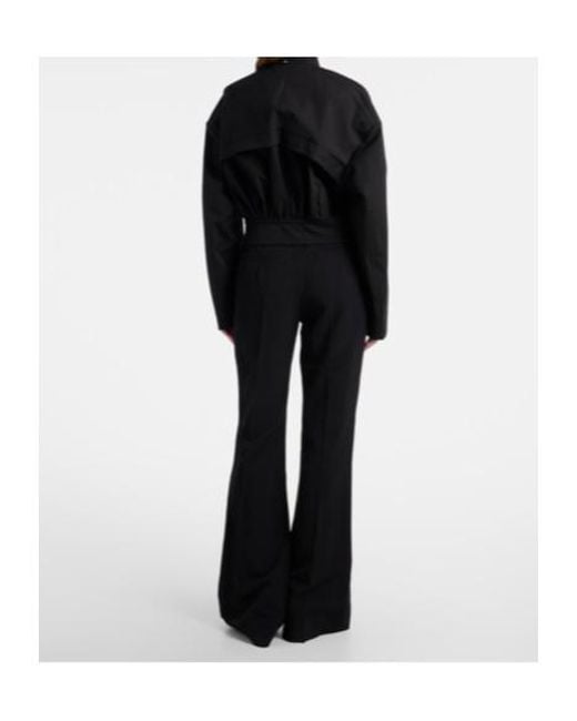 Sportmax Blue Piacere Flared Pants