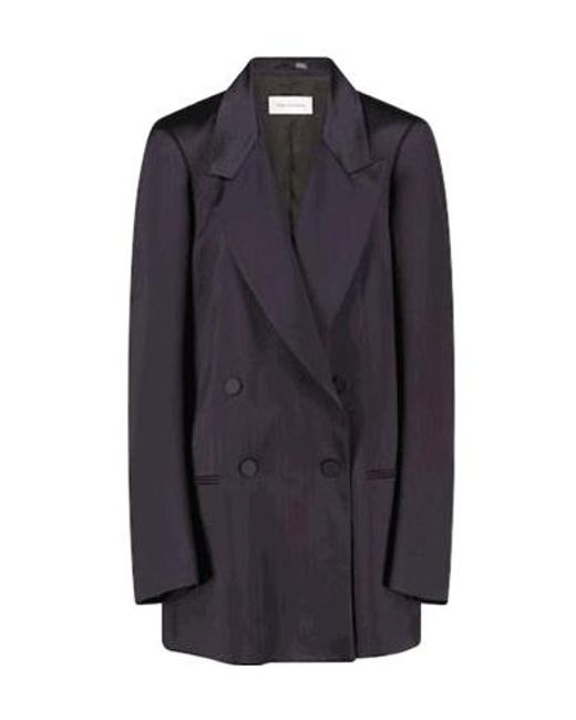 Dries Van Noten Blue Long-Sleeved Blazer