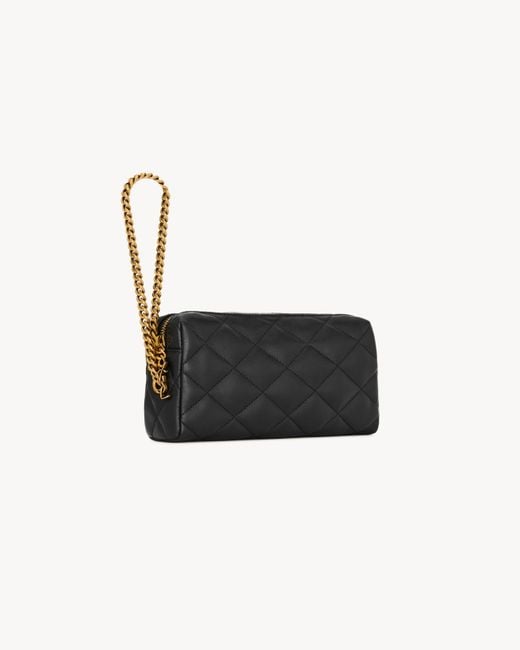 Saint Laurent Black Clutch Bags