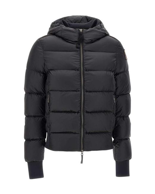 Parajumpers Black Long-Sleeved Down Jacket