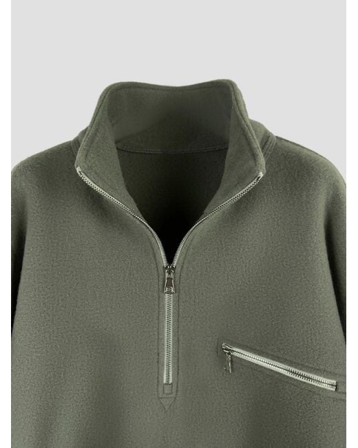 Rier Green Long-Sleeved Sweatshirt for men