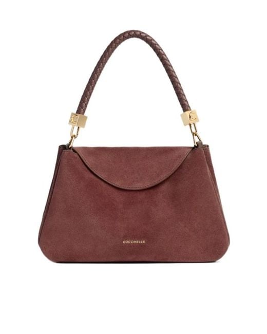 Coccinelle Red Tiggy Small Shoulder Bag