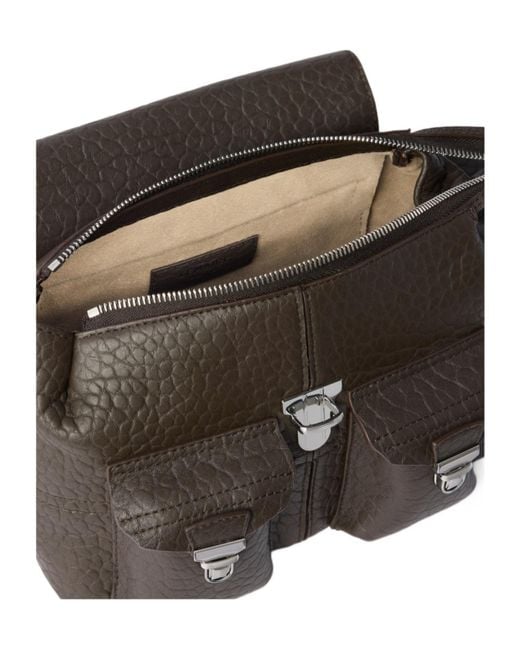 Lemaire White Mini Soft Gear Bag for men