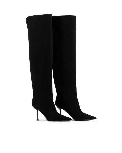 Le Silla Black Stiletto Boots
