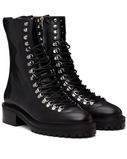 Aeyde Black Aspen Ankle Boots