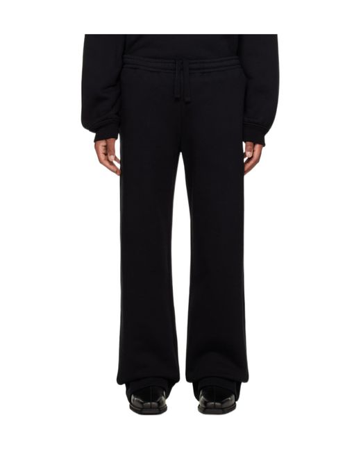 Y. Project Black Logo Sweatpants for men