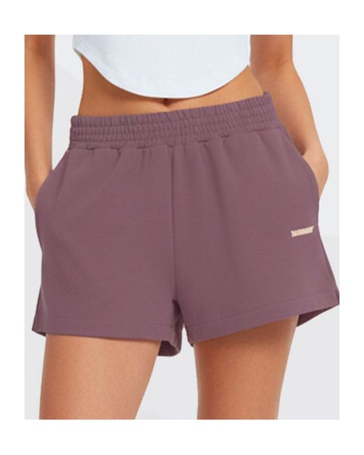 Barrow Purple Elasticated Shorts