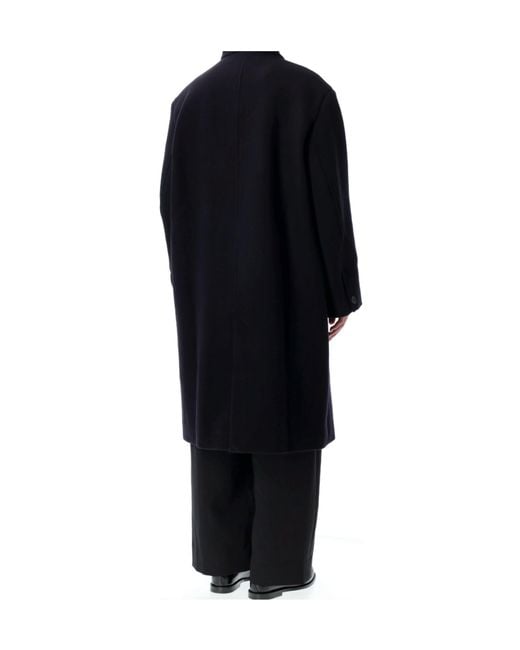 Studio Nicholson Black Morro Tailored Coat