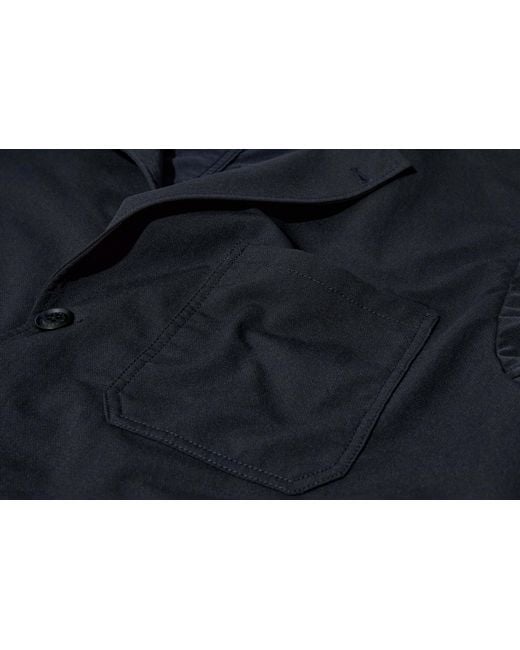 Nanamica Blue Alphadry Club Jacket for men
