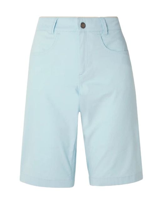 Bogner Blue Jolita Cotton-Blend Gabardine Golf Shorts