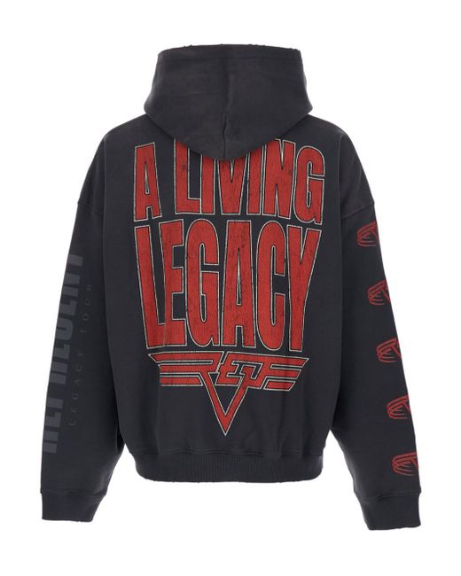 Represent Gray Long-Sleeved Sweatshirt for men