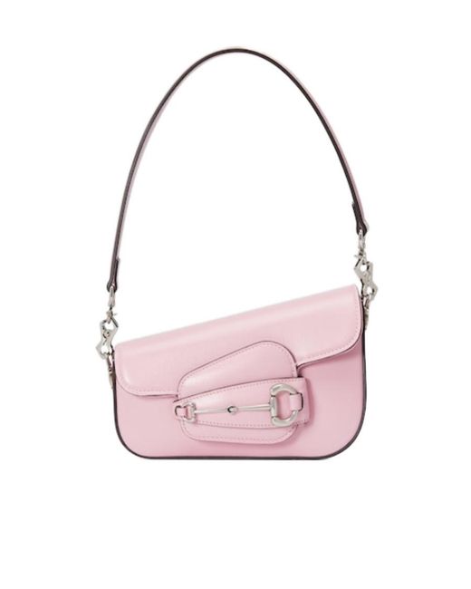 Gucci Pink Horsebit 1955 Mini Shoulder Bag