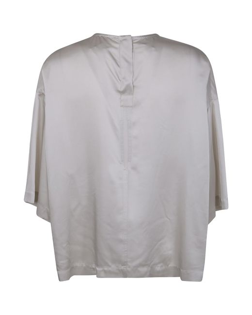 Rick Owens Gray Tommy Crewneck Top