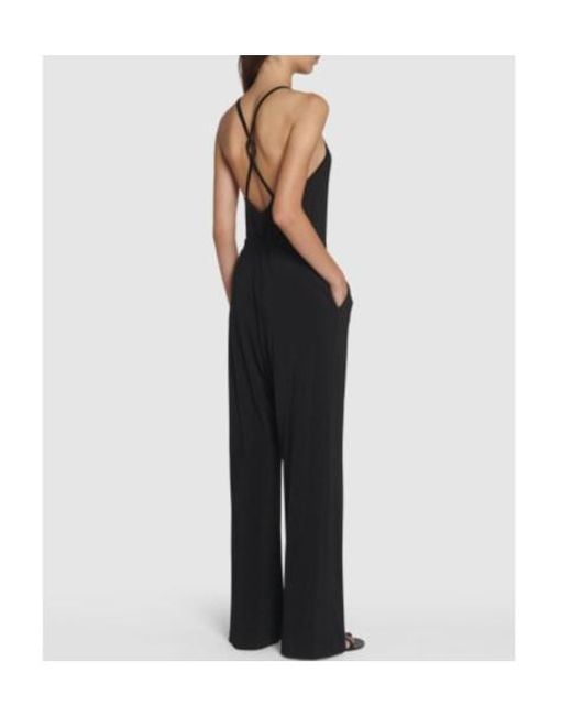 Max Mara Blue Crossed Jumpsuit