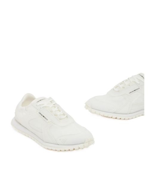 Emporio Armani White Sneakers for men