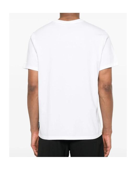 Moose Knuckles White Crescent T-Shirt for men