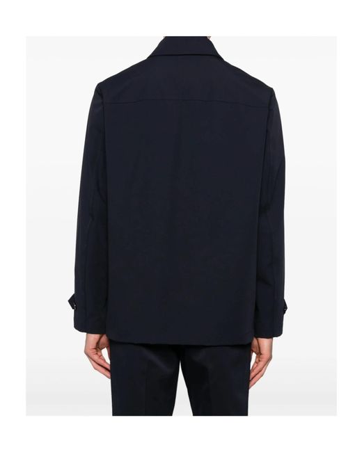 Fay Blue Classic Blazer Jacket for men