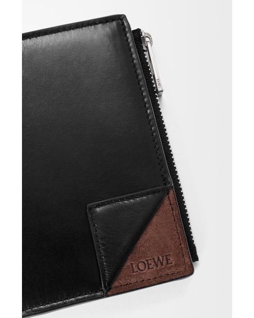 Loewe Black Switch Slim Compact Wallet for men