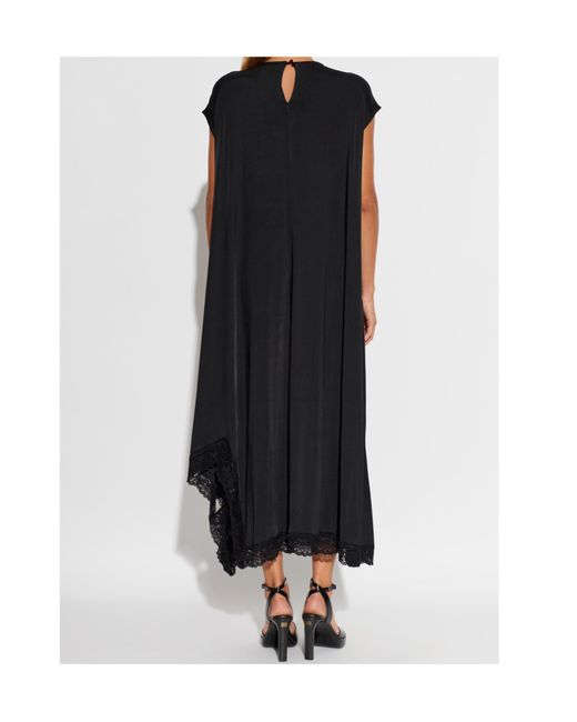 Vetements Black Short-Sleeved Dress