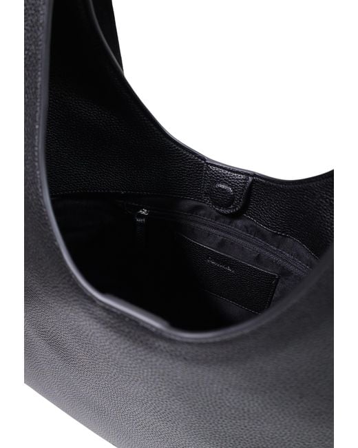 Calvin Klein Blue Large Shoulder Bag With Adjustable Webbing