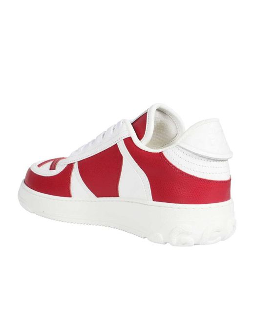 Gcds Pink Round-Toe Low-Top Sneakers