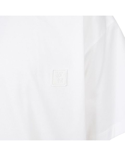 Wooyoungmi White Short Sleeve T Shirt for men