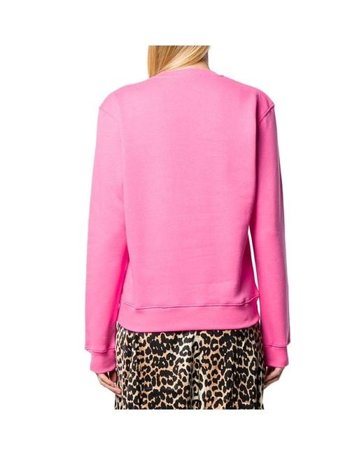 MSGM Pink Logo Sweater
