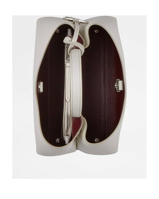 Tod's Natural Logo Charm Strapped Mini Crossbody Bag